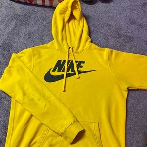 Yellow Nike Hoodie
